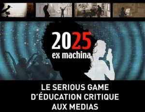 affiche du sérious game exmachina 2025